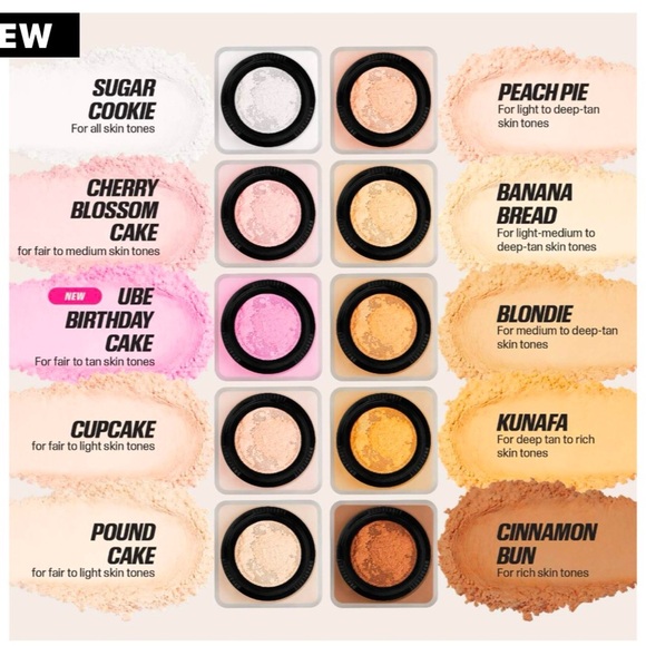 Huda Beauty Easy Bake and Snatch Setting Powder Kunafa NIB - Picture 3 of 6